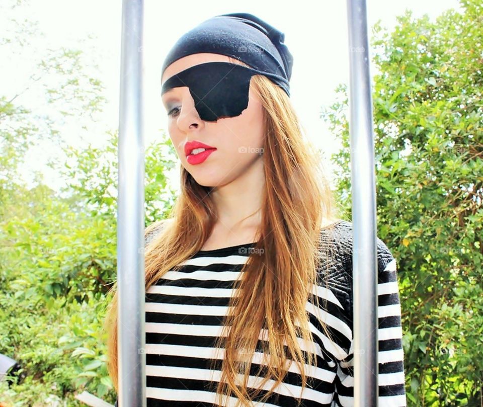 Girl pirate