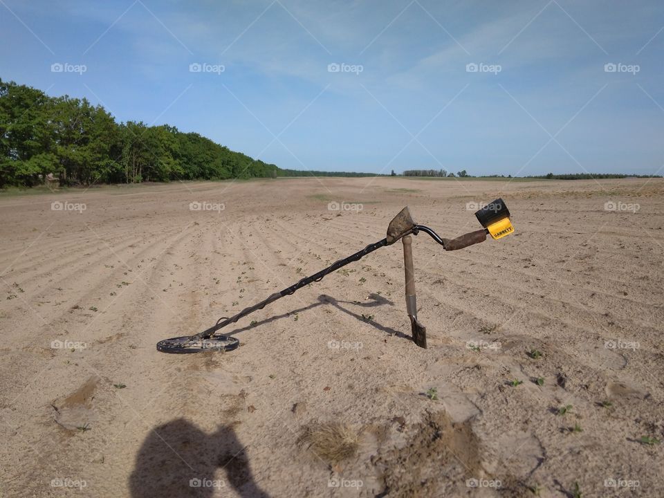 My hobby. Metal detecting, treasure hunting