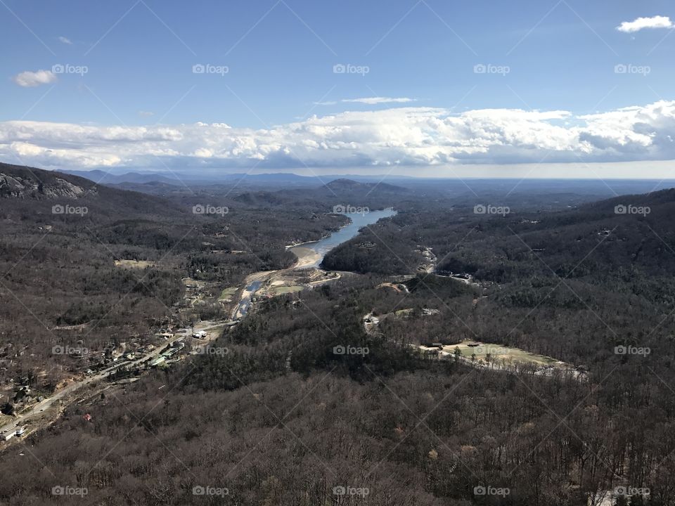 View from Chimney Rock N.C.