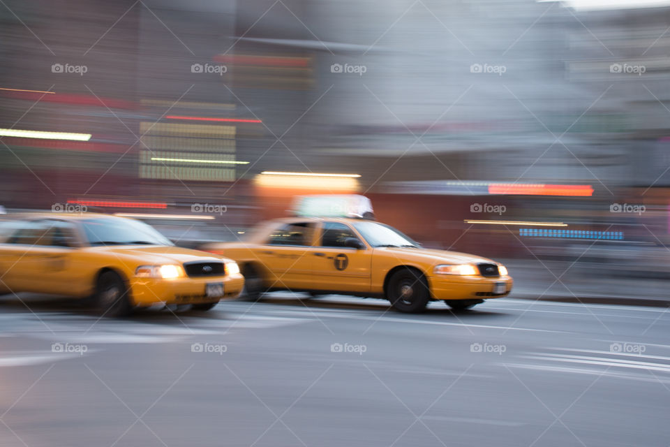 yellow cab race