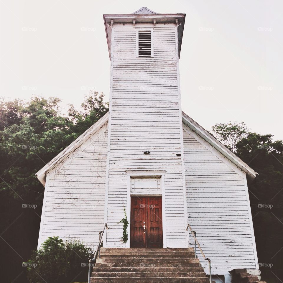 Small old church
