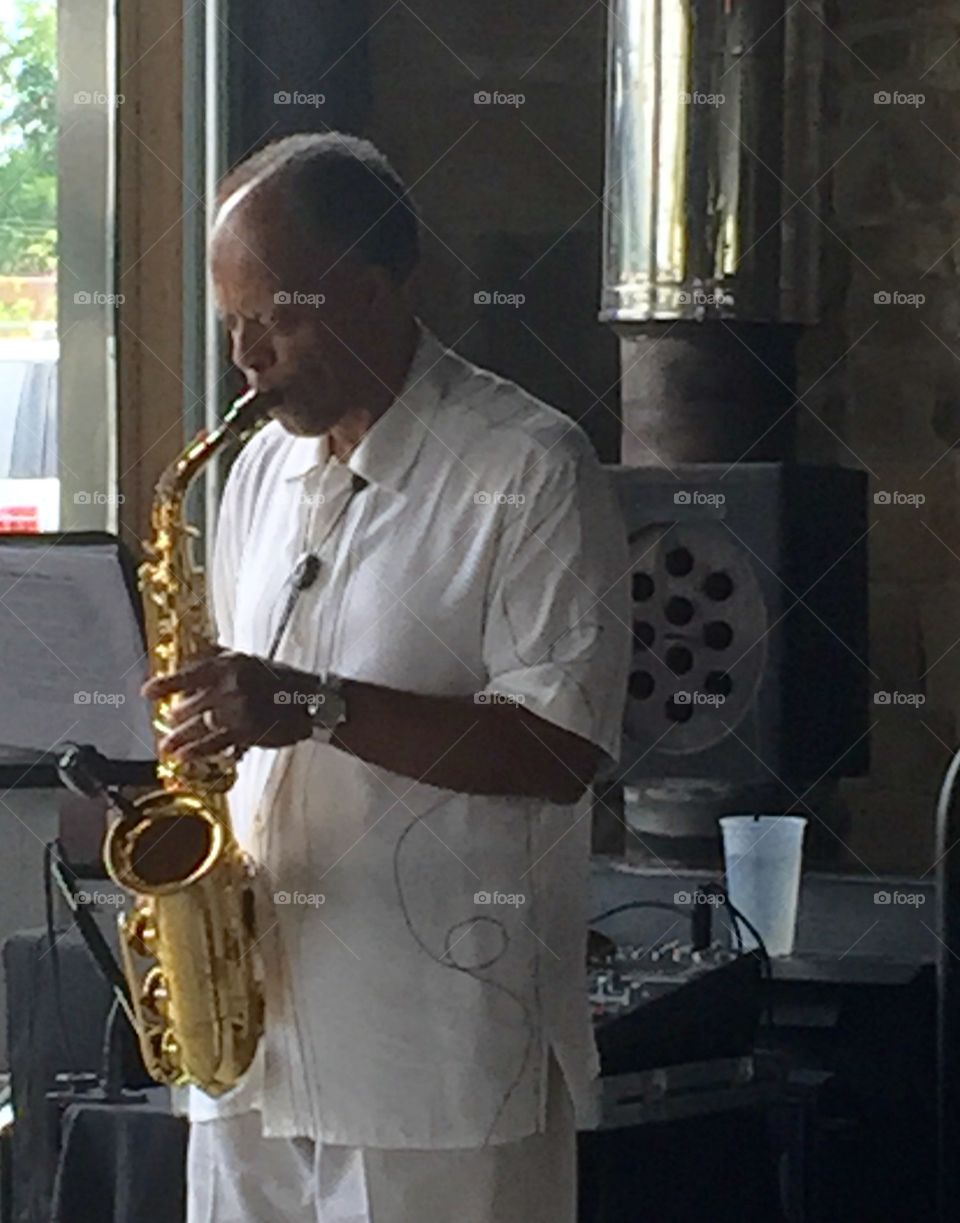 Saxophone Player