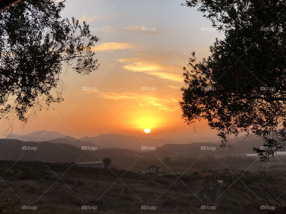 Sunset in Simi