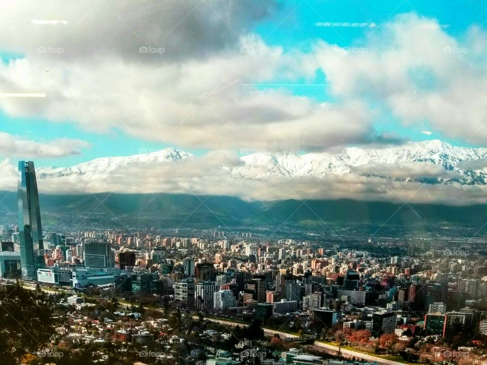 View of Santiago de Chile