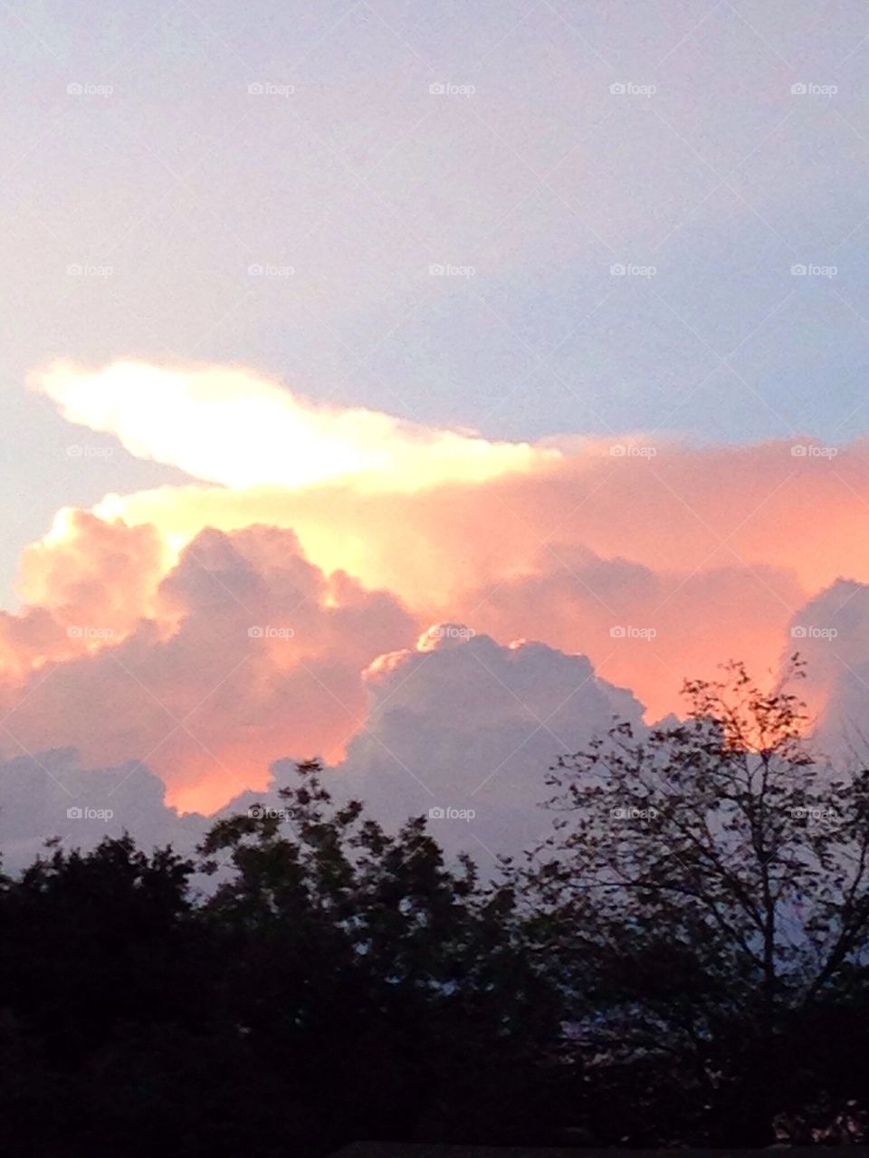 Evening Thunder Storms