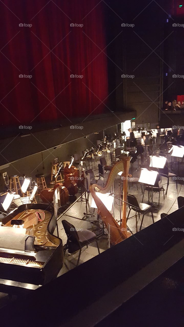 orchestra pit