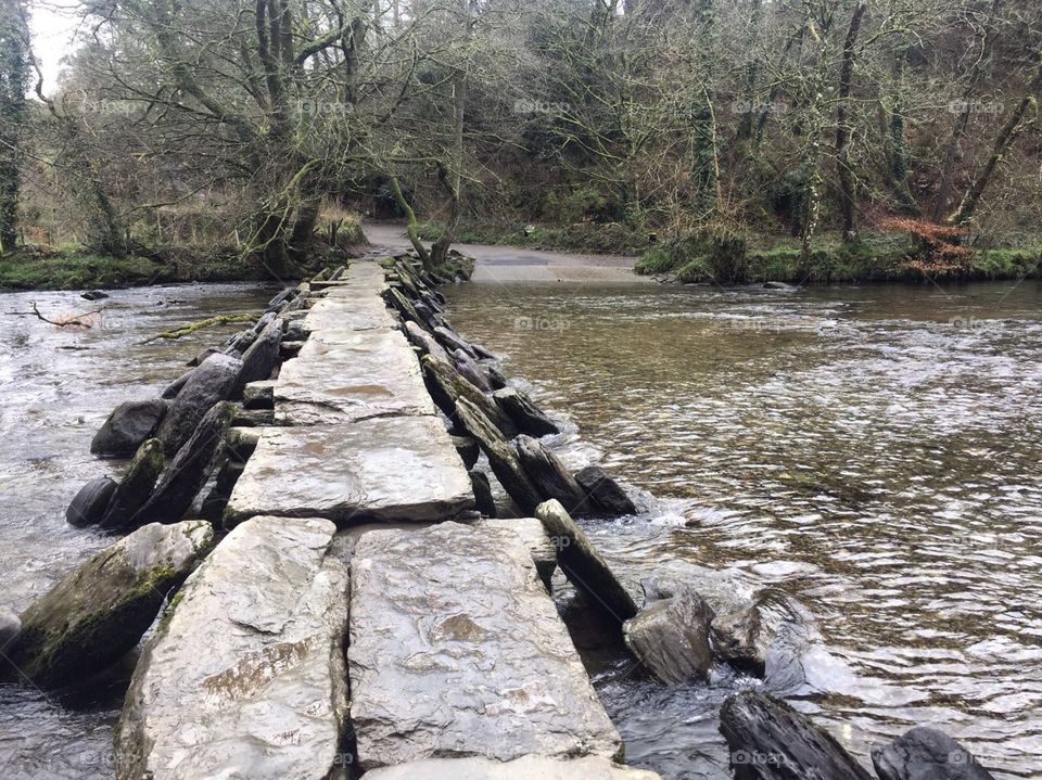 Tarr steps. Devon