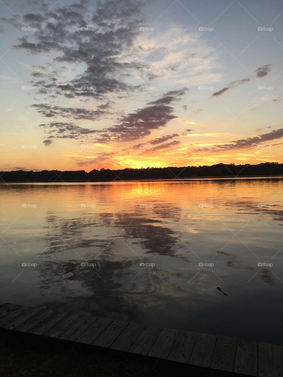 Sunset at the bay 