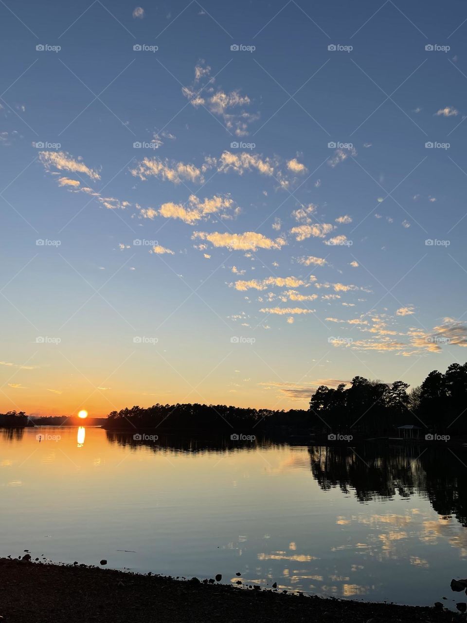 Sunset at Wateree 