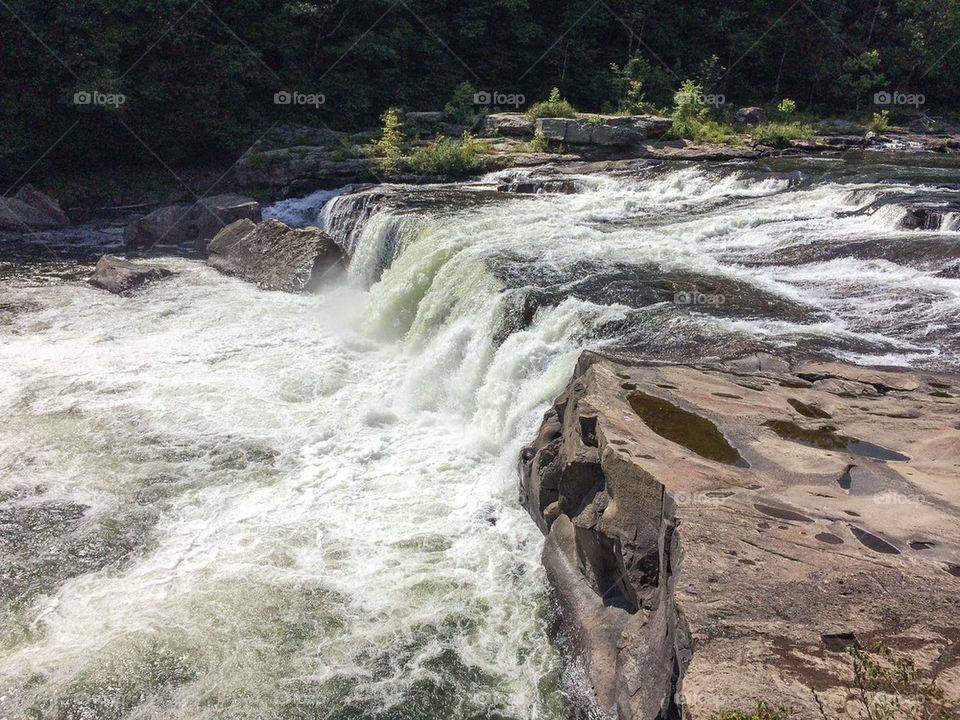 Waterfall at Ohiopyle