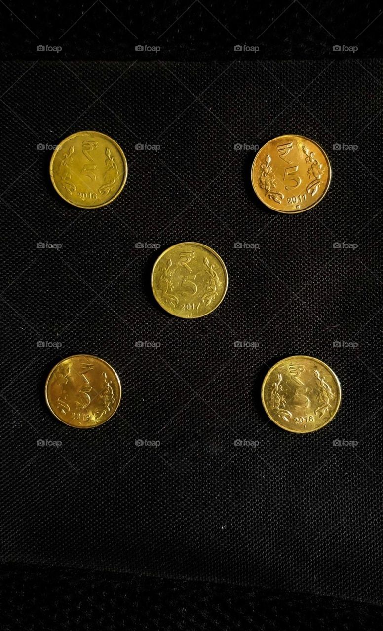 Indian 5rupees coin