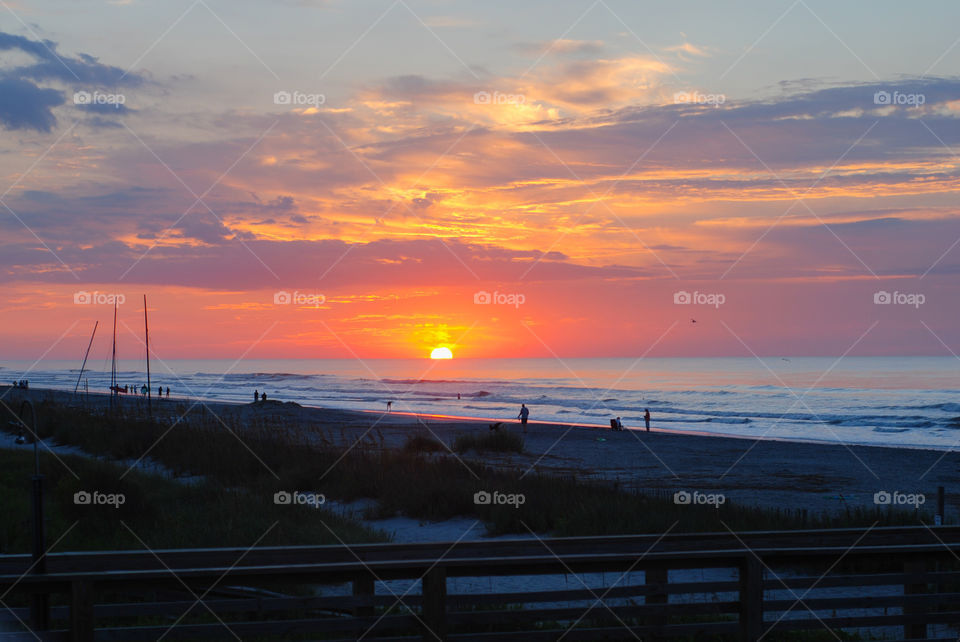 Sunset on Folly