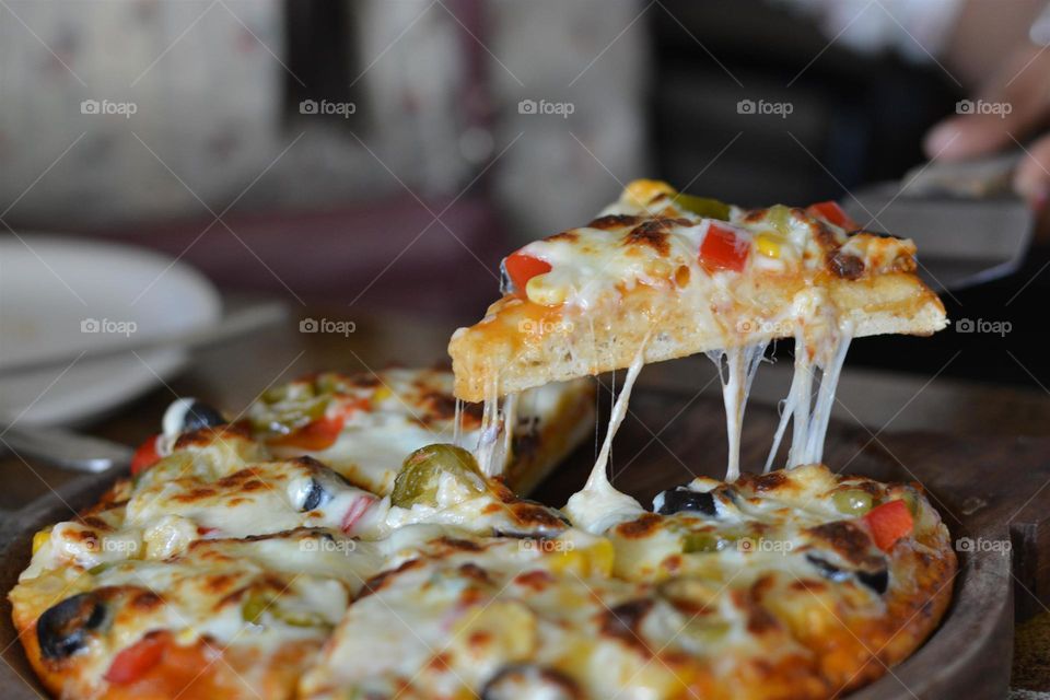 Mozzarella Cheese pizza