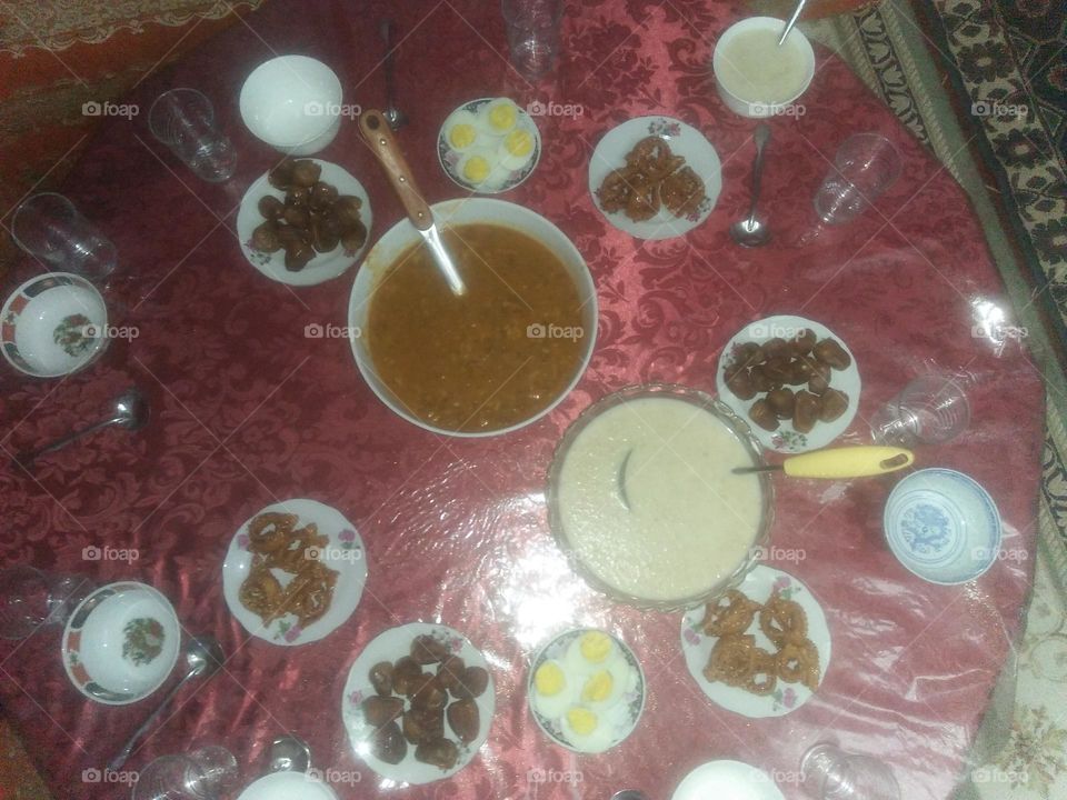 Moroccan food in Ramadan month