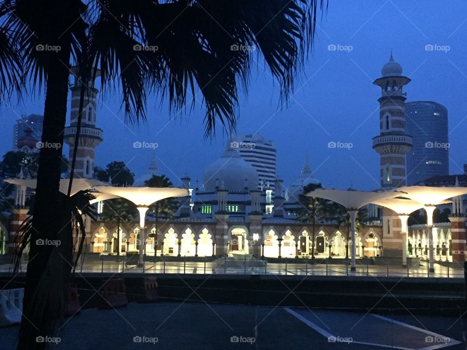 Masjid Jamek ,Kualalumpur,Malaysia