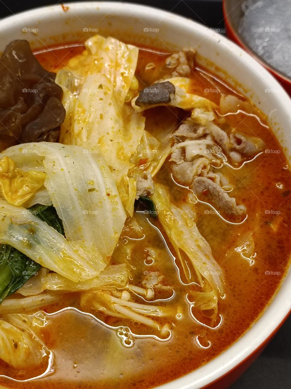 Thai hot and sour hotpot