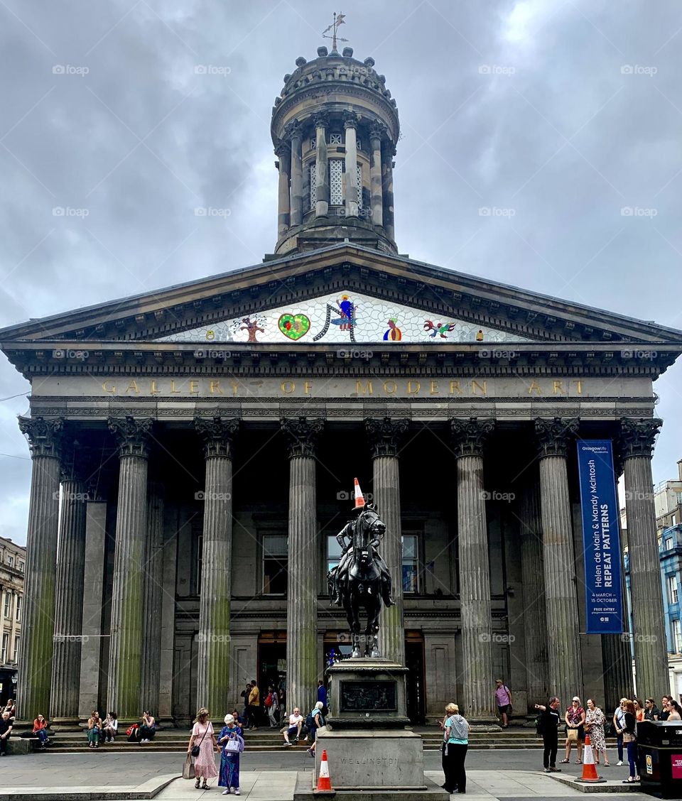 Old building and monument