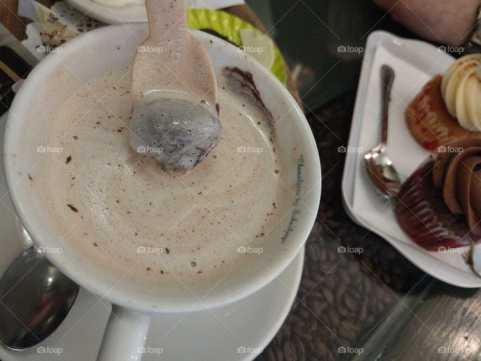 Belgium hot chocolate