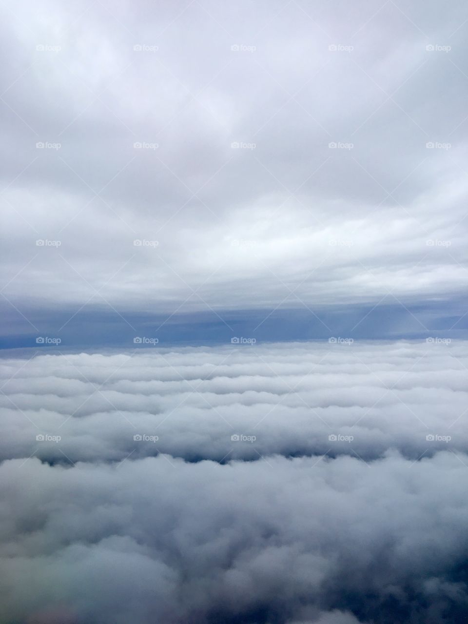 Clouds from airplane