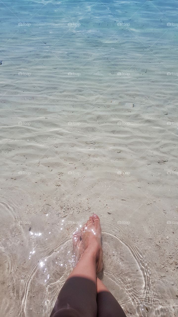 dip your toes in the water