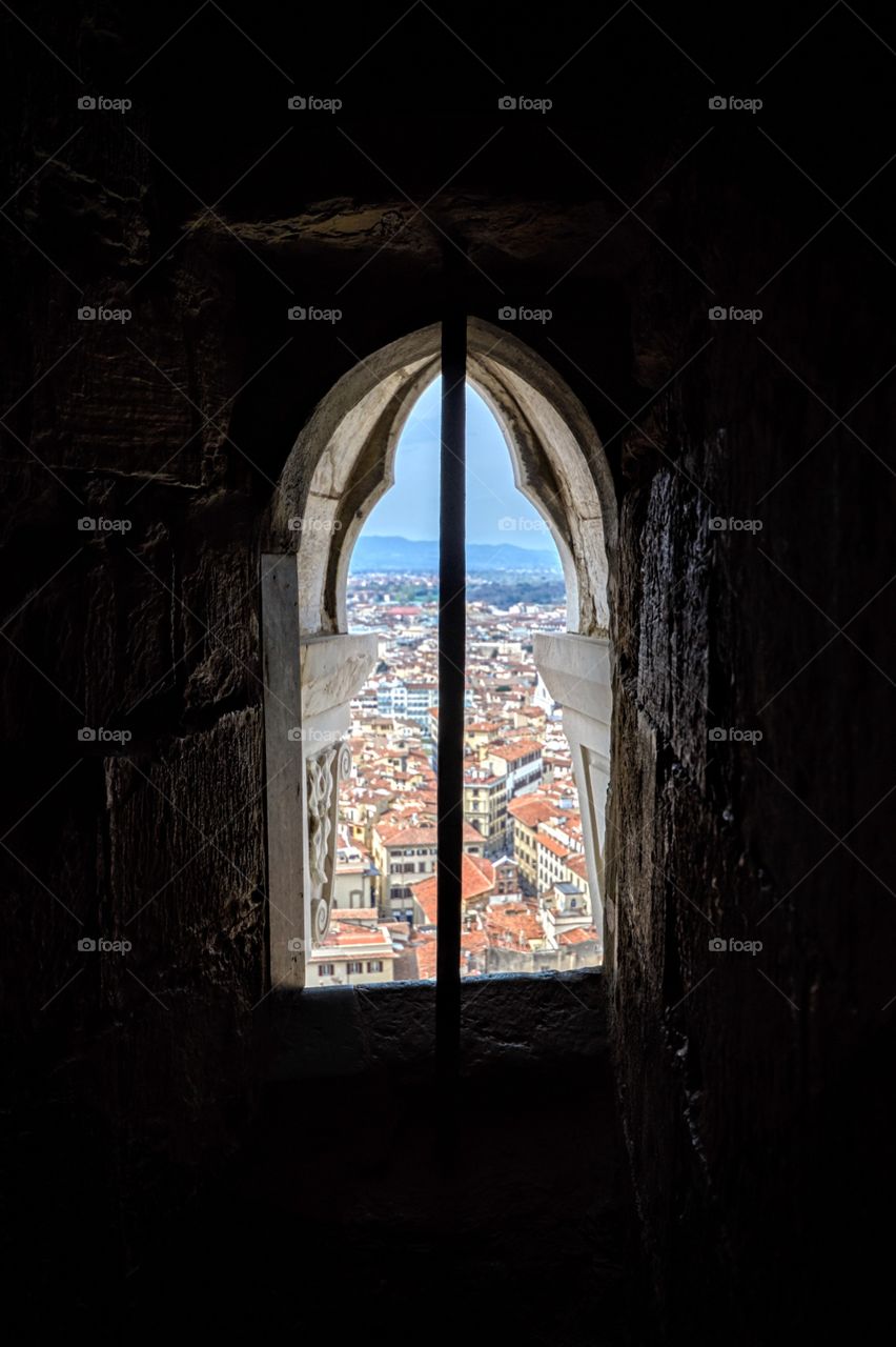 Florence Italy from the bell tower