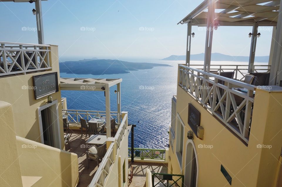 Views from Santorini 