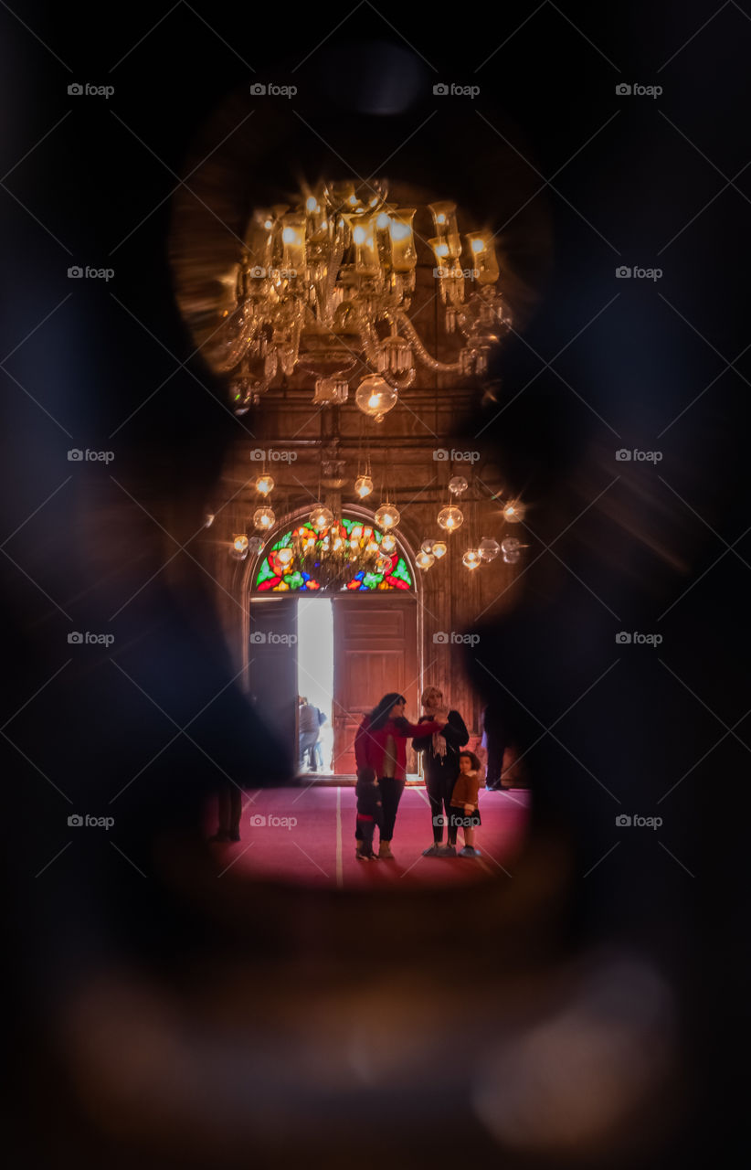 Looking beautiful light from Keyhole