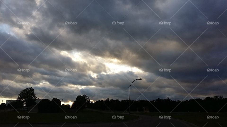 Oklahoma Summer Storm Sky