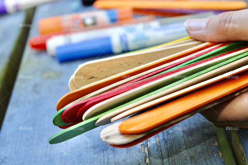 Arts and Crafts with Popsicle Sticks 