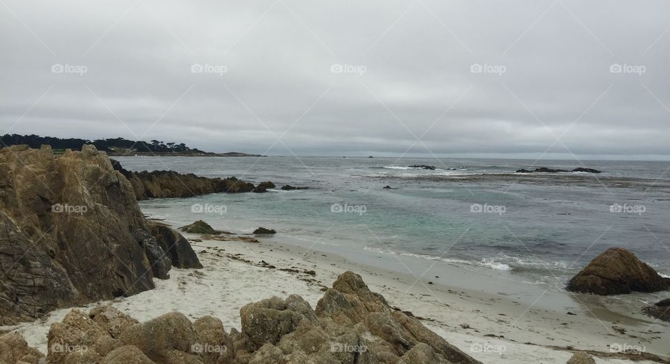 Pebble Beach, 17-Mile Drive 
Monterey and Carmel, California