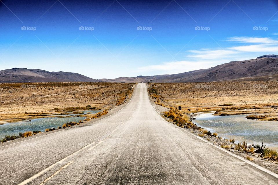 road, arequipa, peru