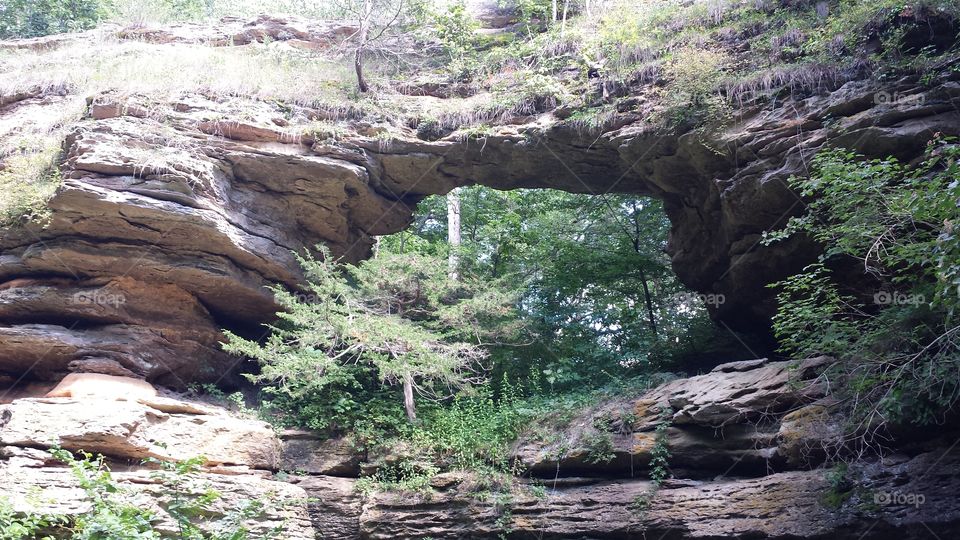 Natural Bridge. State Park, Wisconsin