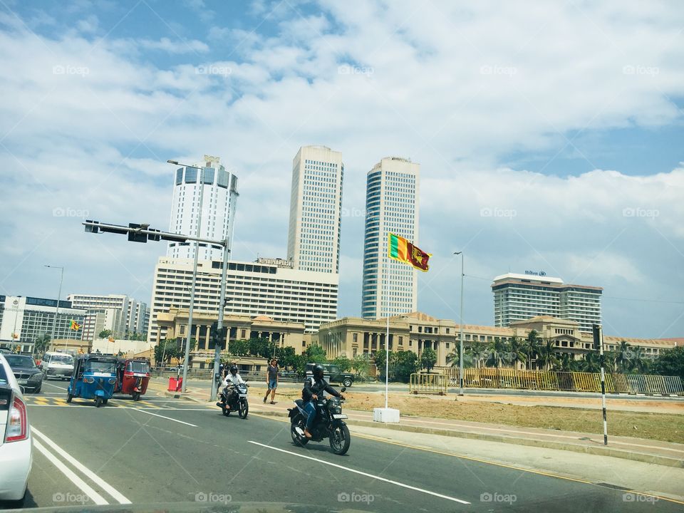 Colombo city in Sir lanka
