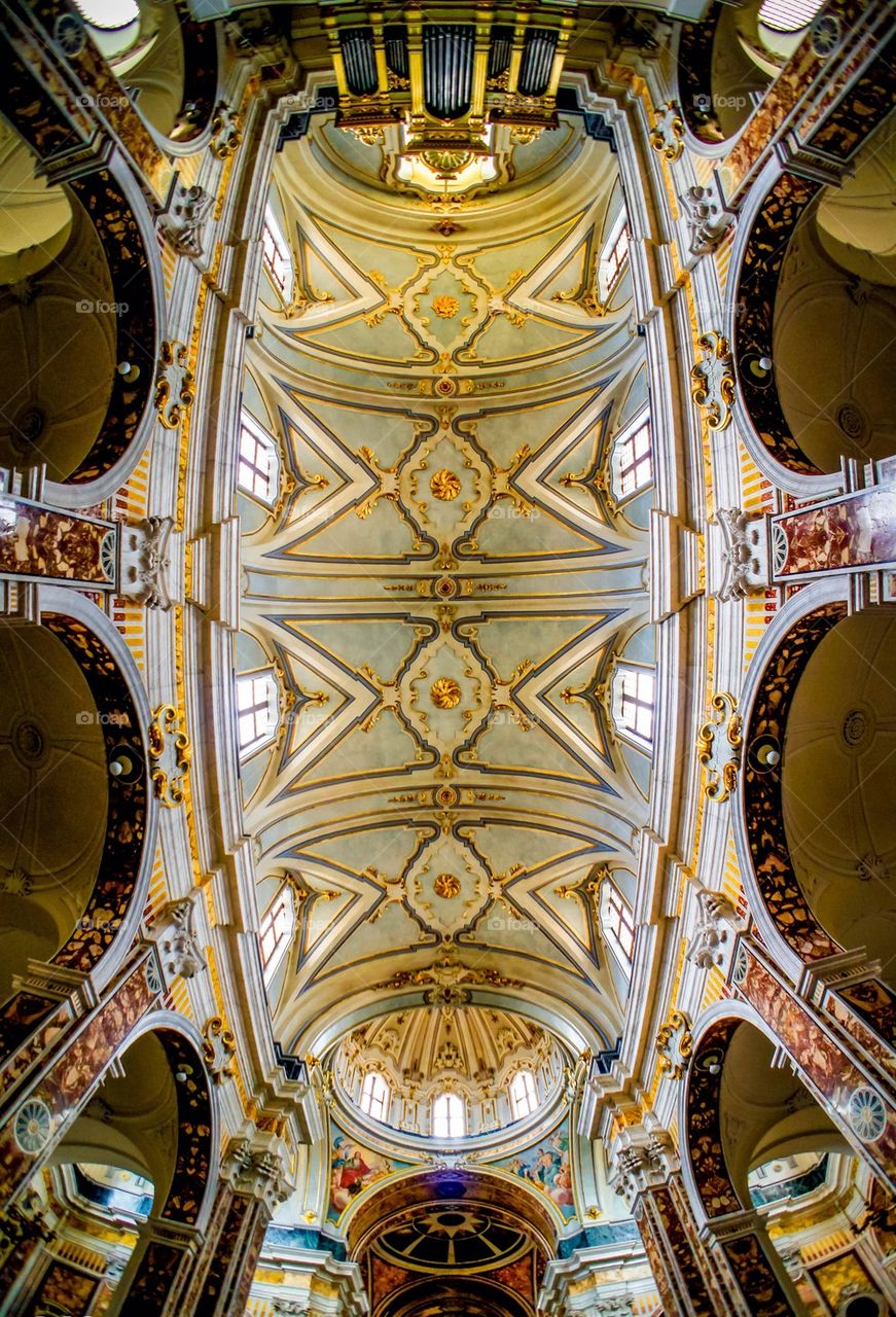 Church ceiling 