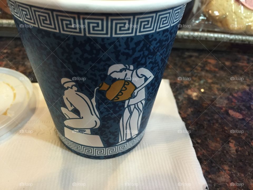 NYC  COFFEE GREEK CUP