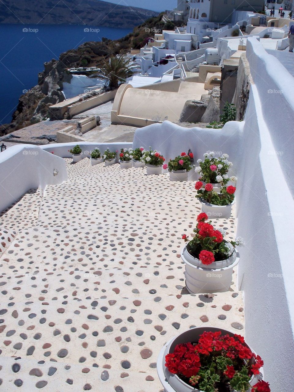 Stairway Santorini, Greece 