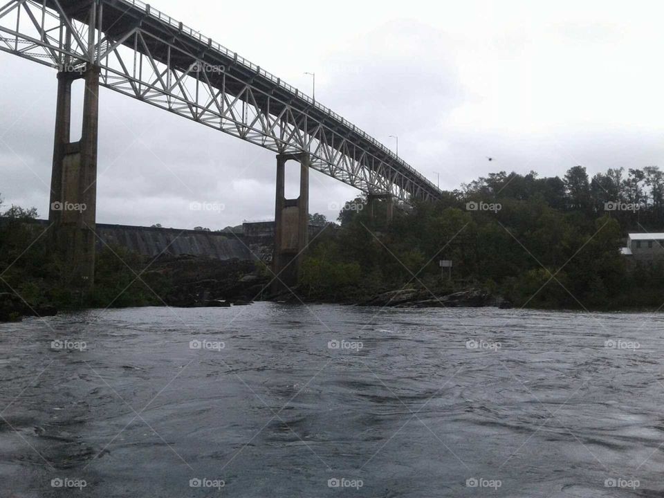 River bridge\Thurlow Dam