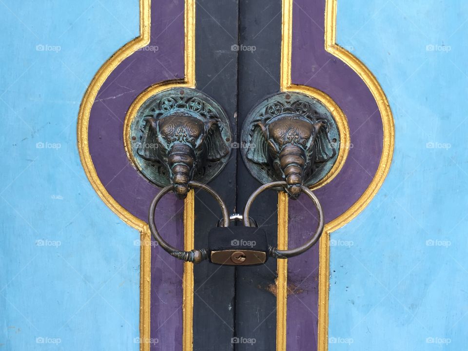 Elephant door
