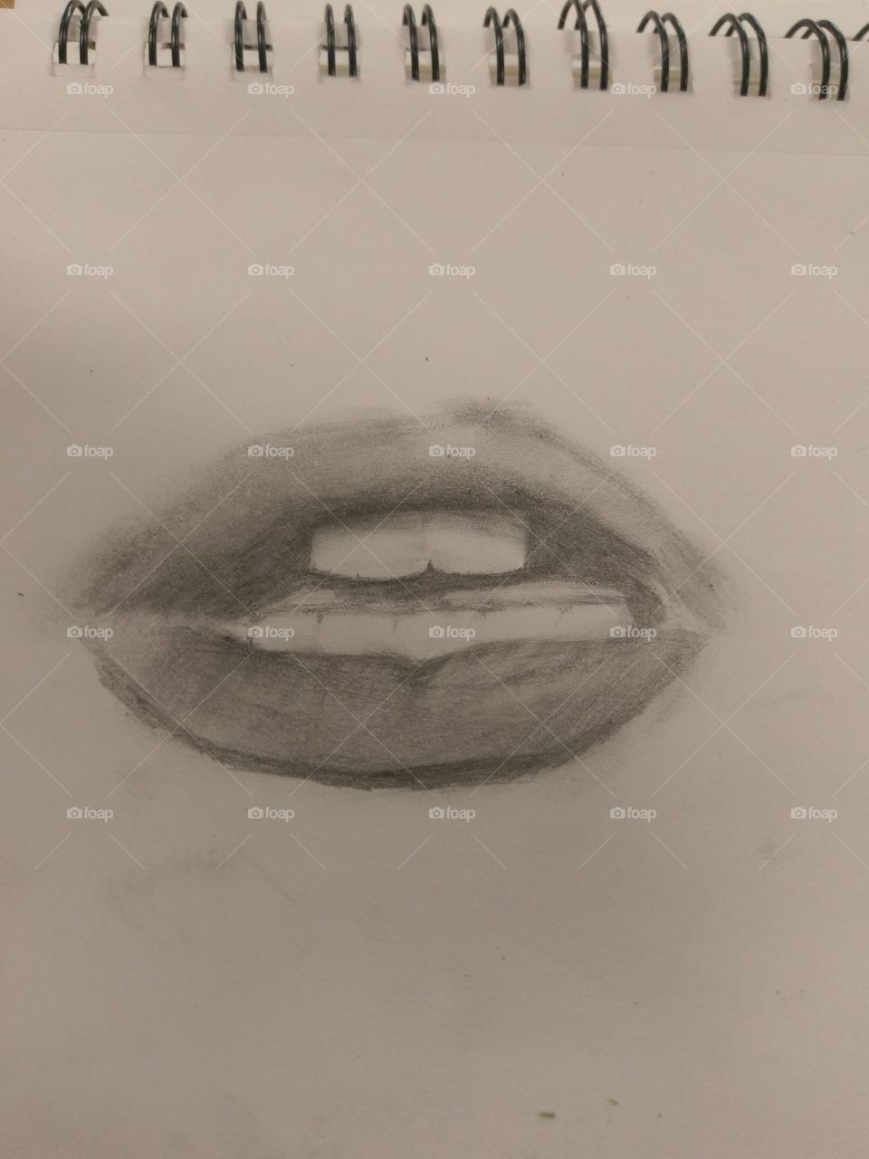 Mouth drawing 