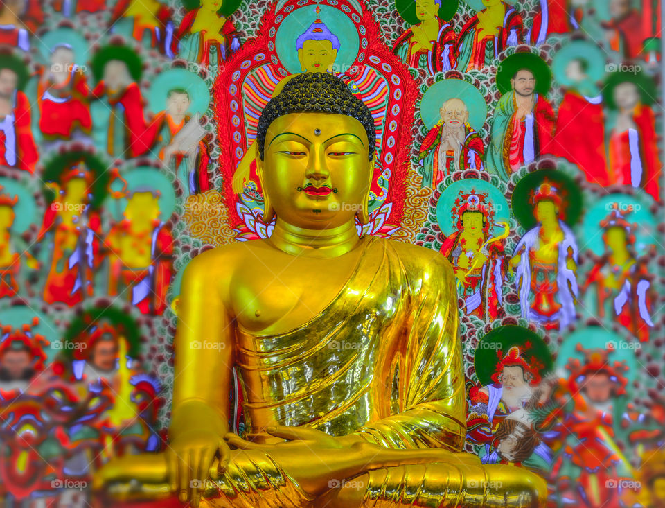 Buddha, Temple, Statue, Religion, Sculpture