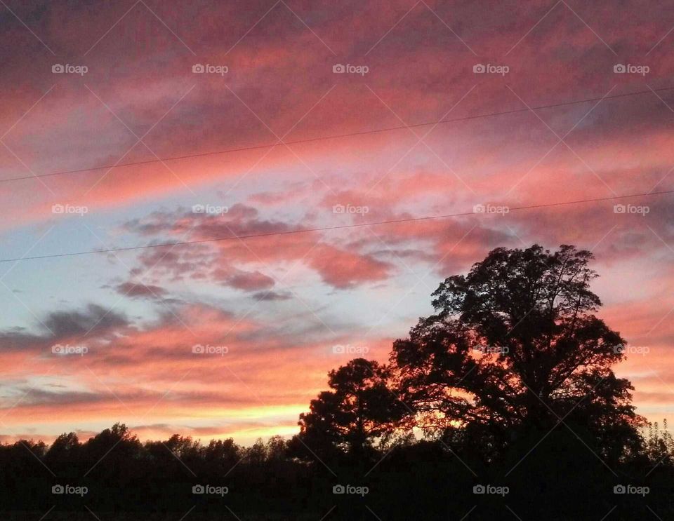 Sunset in the Carolinas