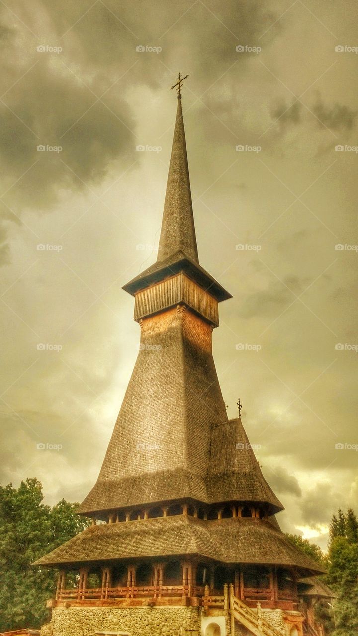 church, monastery, Sapanta, pears, high, first, world, 