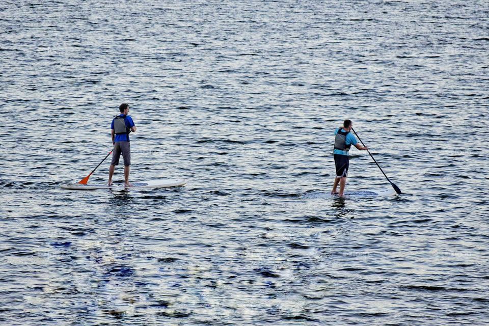 Paddling the River