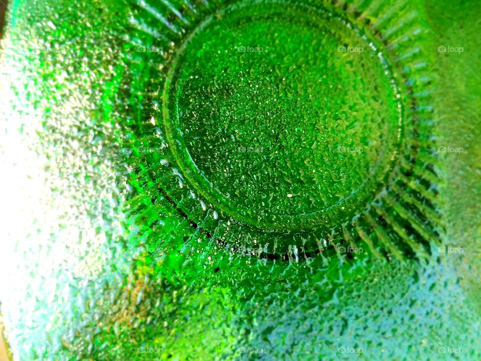 Green art I made for my flower garden