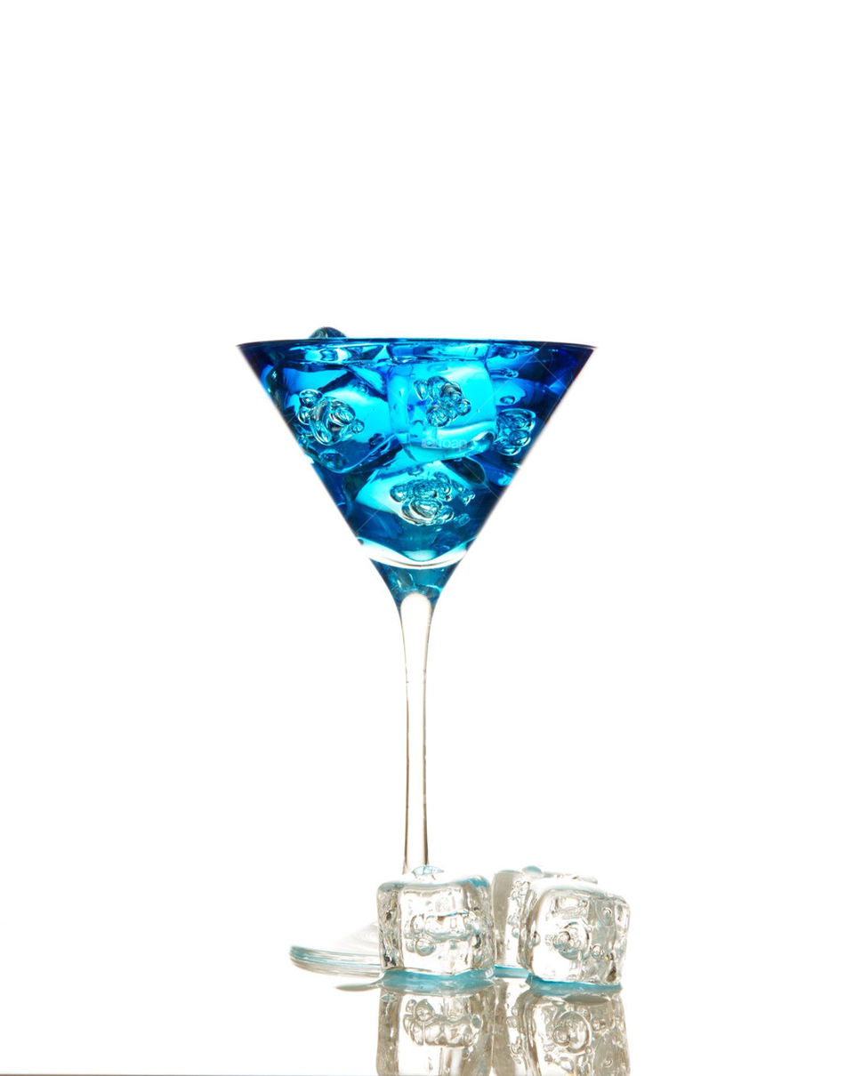 blue ice cocktail by kimster