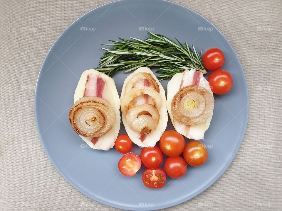 Rustic food ingredients