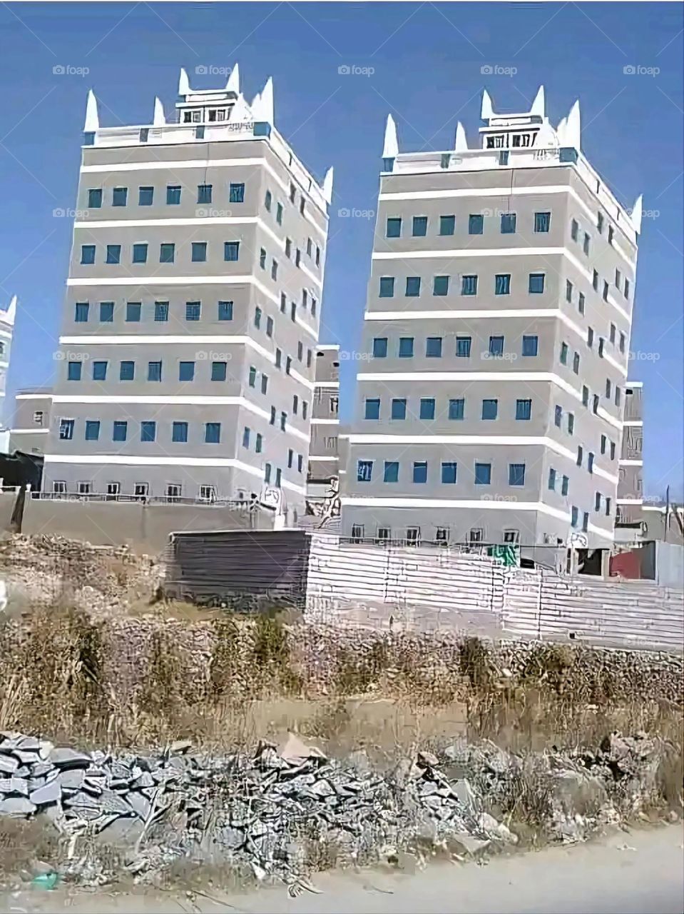 Glory be to God, the magnificent and picturesque view and the natural green trees are a view that is nothing more wonderful than it