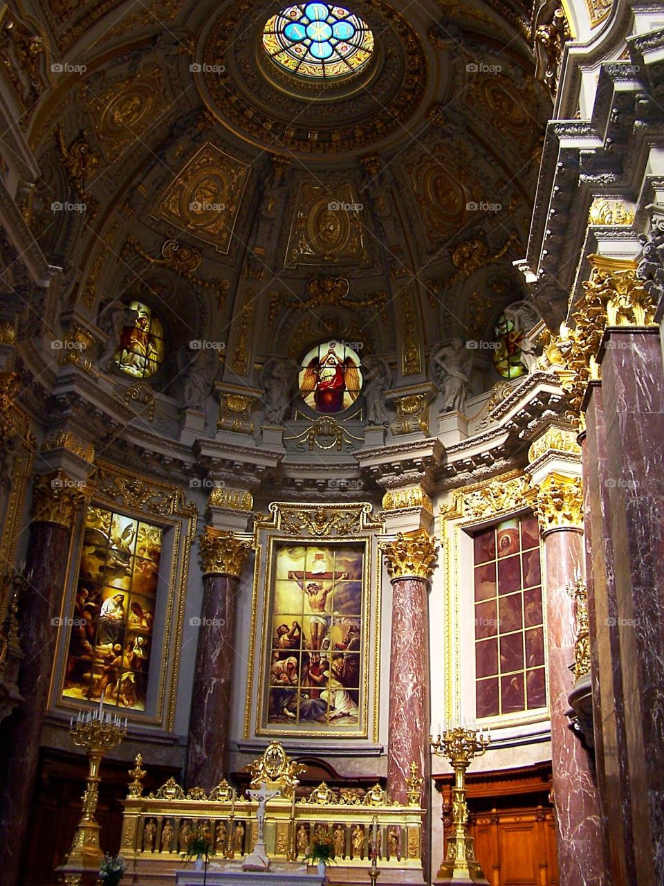 Interior of the Cathedral of Berlin