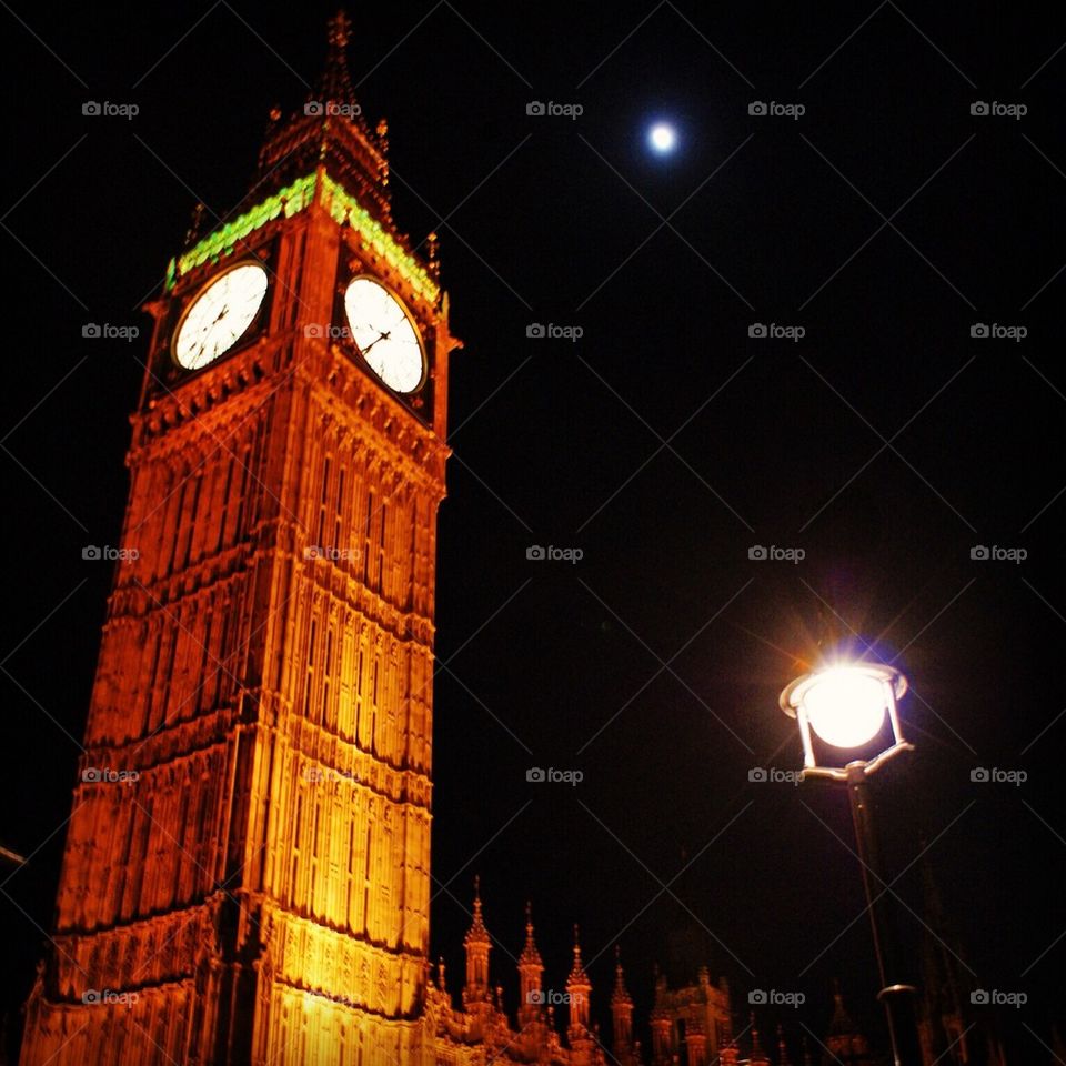 Big Ben's Moon
