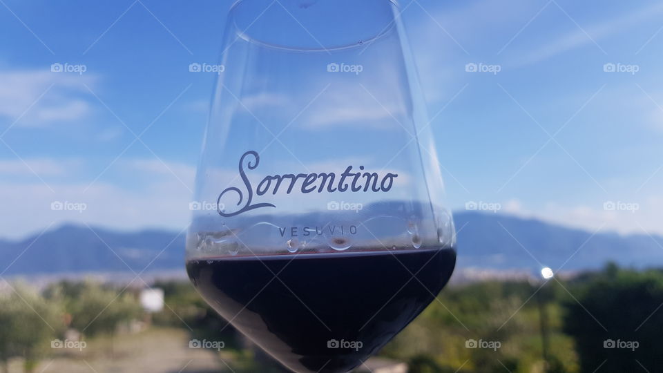 Sorrentino vineyard, italy